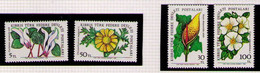 CHIPRE TURCO 1982 - TURKISH CYPRUS - FLORES - YVERT Nº 99/102** - Altri & Non Classificati