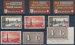 **, O Svájc 1942-1945 Kis Tétel 5 Stecklapon (Mi EUR 146,-) - Altri & Non Classificati
