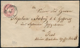 1866 Levél 5kr Bérmentesítéssel "EP(ERJE)S" - Other & Unclassified