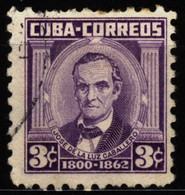 Cuba 1954 Mi 412 José De La Luz Caballero - Usados