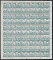 ** 1919 Magyar Posta 6 F Hajtott Teljes ívben, MBK: 275 (rácok/creases) - Altri & Non Classificati