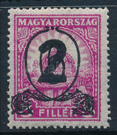 ** 1932 Kisegítő Bélyegek 2/6/8 F érték Kat. 518 (25.000) (ránc / Crease) - Altri & Non Classificati