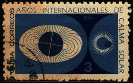 Cuba 1965 Mi 1022 International Quiet Sun Year - Oblitérés