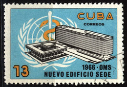 Cuba 1966 Mi 1173 Inauguration Of W.H.O. Headquarters, Geneva - Used Stamps