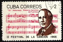 Cuba 1966 Mi 1277 Eduardo Sanchez De Fuentes - Used Stamps
