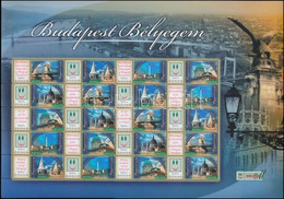 ** 2007 Budapest Bélyegem Promóciós Teljes ív (7.000) - Autres & Non Classés