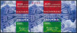 ** 2020 Trianon Fogazott és Vágott Blokk Azonos Sorszámmal - Andere & Zonder Classificatie
