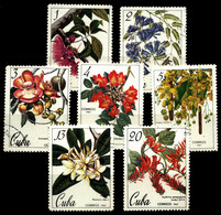 Cuba 1967 Mi 1295-1301 Botanical Gardens - Used Stamps