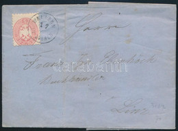 1867 Levél 5kr Bérmentesítéssel "WALLERN" - Other & Unclassified