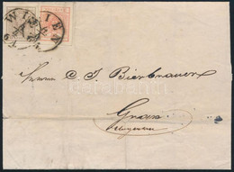 ~1855 Levél 3kr + 6kr Bérmentesítéssel "WIEN" - Other & Unclassified