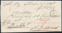 1850 Ex Offo "FELDBACH" - "St: GOTTHARD" - Other & Unclassified