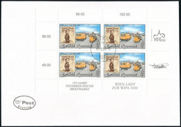 1999 Bélyegkiállítás Kisív Mi 2292 I FDC-n - Altri & Non Classificati