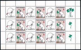 ** 2014 Üdvözlő Bélyegek Kisív, Greetings Stamps Mini Sheet Mi 794 - Otros & Sin Clasificación