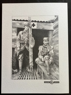 Ex Libris " L'Ambulance 13 "  De Cothias, Ordas Et Mounier - Künstler M - O