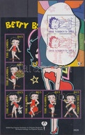 ** 2007 Betty Boop Kisív Mi 5721-5726 + Blokk Mi 706 - Andere & Zonder Classificatie