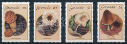 ** 1986 Gombák Sor Mi 1491-1494 + FDC + Blokk Mi 162 FDC-n - Autres & Non Classés