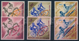 ** 1964 Tokiói Olimpia Sorok Mi 239a-241a + 239b-241b - Autres & Non Classés