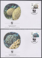 2005 WWF: Korallok Sor 4 Db FDC-n Mi 1401-1404 - Andere & Zonder Classificatie