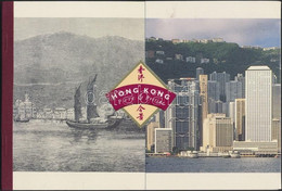 ** 1997 Hongkong Múltja és Jelene Bélyegfüzet Benne "Hong Kong Classics Series" No.7-No.9 Blokk Mi 49-51 - Autres & Non Classés