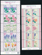 ** 2012 Virágok Kisívpár, Flowers Minisheet Pair Mi 5891-5900 - Andere & Zonder Classificatie