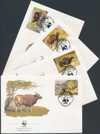 1986 WWF: Bivaly Sor 4 Db FDC-n Mi 823-826 - Autres & Non Classés