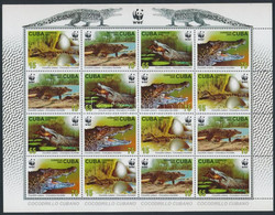 ** 2003 WWF: Kubai Krokodil Kisív Mi 4553-4556 - Altri & Non Classificati