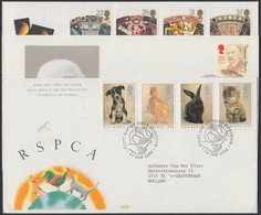 1990 1 önálló érték + 6 Klf Sor 6 Klf FDC-n - Other & Unclassified