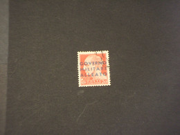 GOVERNO MILITARE ALLEATO - 1943 CESARE 20 C. - TIMBRATO/USED - Occ. Anglo-américaine: Naples