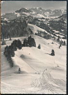°°° 27427 - SWITZERLAND - AG - SKIGEBIET HOCHSTUCKLI MIT GLARNISCH - 1962 °°° - AG Argovie