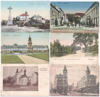 **, * 40 Db RÉGI Magyar Város Képeslap Vegyes Minőségben / 40 Pre-1945 Hungarian Town-view Postcards In Mixed Quality - Non Classés