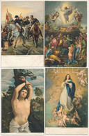 ** 25 Db Stengel Festmény Képeslap, Jó Minőségű Szép Anyag, Közte Több Napoleon / 25 Stengel Painting Postcards To Inclu - Non Classés