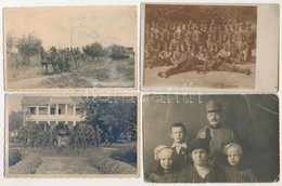 **, * 4 Db RÉGI Magyar Katonai Fotó Képeslap Vegyes Minőségben / 4 Pre-1945 Hungarian Military Photo Postcards In Mixed  - Unclassified