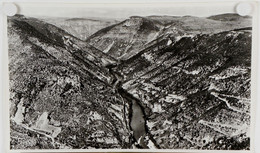 La Malène.Lozère.les Gorges Du Tarn.Massif Central.photographie.dimensions 45,00 X 27,3 Cm.circa 1950.peut être Encadré - Lieux