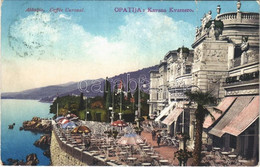 T2/T3 1914 Abbazia, Opatija; Caffé Cursaal / Kavana Kvarnero / Café (fa) - Unclassified