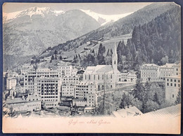 ** T4 Bad Gastein, Grand Hotel Gasteiner Hof, Gruber's Mieth Badehaus / Hotels, Giant Postcard, Römmler Und Jonas Nr 277 - Unclassified