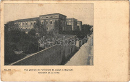 ** T2/T3 Beirut, Beyrouth; Vue Generale De L'Université St. Joseph. Souvenir De La Syrie / University (fl) - Non Classificati