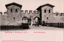 ** T1/T2 Homburg, Saalburg, Porta Decumana / Castle, Gate, Photo - Non Classificati