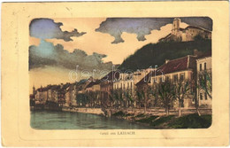 T3 1912 Ljubljana, Laibach; Riverside, Castle (wet Corner) - Unclassified