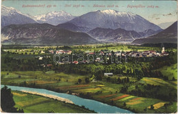 * T3 1917 Radovljica, Radmannsdorf; Stol, Zelenica, Begunjscica / General View With Mountains (Rb) - Non Classés