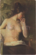 ** T2 Aktstudie / Erotic Nude Lady Art Postcard. Otto Ploeger (Berlin) S: Julius Fehling - Zonder Classificatie