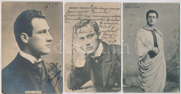 Beregi Oszkár Zsidó Származású Magyar Színész / Jewish Hungarian Actor - 3 Db Régi Képeslap / 3 Pre-1945 Postcards - Non Classés