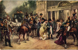 T2/T3 Napoleon And Empress Marie Louise Arrive In Paris, M.J.S. 112. (EK) - Unclassified