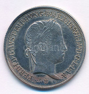 1848B 20kr Ag "V. Ferdinánd" T:1- Patina, Juszt. Adamo B5 - Unclassified