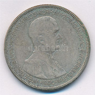 1930. 5P Ag "Horthy Jobbra" T:3 Patina Adamo P8 - Unclassified