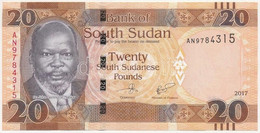 Dél-Szudán 2017. 20P T:I  South Sudan 2017. 20 Pounds C:UNC - Unclassified