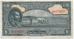 Etiópia 1945. 1$ "Bennett" T:III Ethiopia 1945. 1 Dollar "Bennett" C:F Krause P#12 - Unclassified