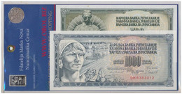 Jugoszlávia ~1965-1981. 10D - 1000D (6xklf) Horvát Nyelvű, Lezárt Műanyag Tokban T:I Yugoslavia ~1965-1981. 10 Dinar - 1 - Unclassified