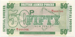 Nagy-Britannia / Katonai Kiadás 1972. 50P "6. Sorozat" T:I Great Britain / British Armed Forces 1972. 50 Pence "6th Seri - Unclassified