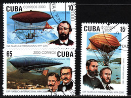 Cuba 2000 Mi 4276_4279 WIPA 2000 Philatelic Exhibition Vienna - Gebraucht
