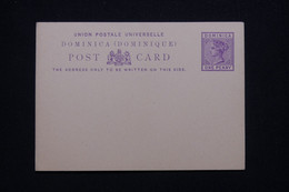 DOMINIQUE - Entier Postal Type Victoria, Non Circulé - L 98039 - Dominique (...-1978)